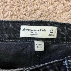 Abercrombie curve love dad jeans